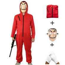 Load image into Gallery viewer, Salvador Dali Cosplay La Casa De Papel  Costume Child Adult Man Woman Halloween Play Costume